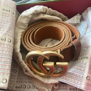 100 % Authentic Gucci belt , only been worn twice , new with box and bag!